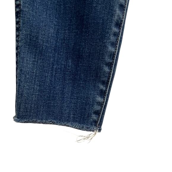 Madewell Womens Size 28 10" High Rise Skinny Crop Button Fly Medium Wash Jeans - Picture 3 of 13
